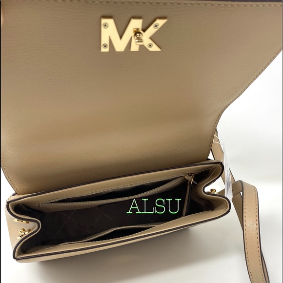 Michael Kors Mott MD TH Satchel Leather Bisque - Picture 9 of 14